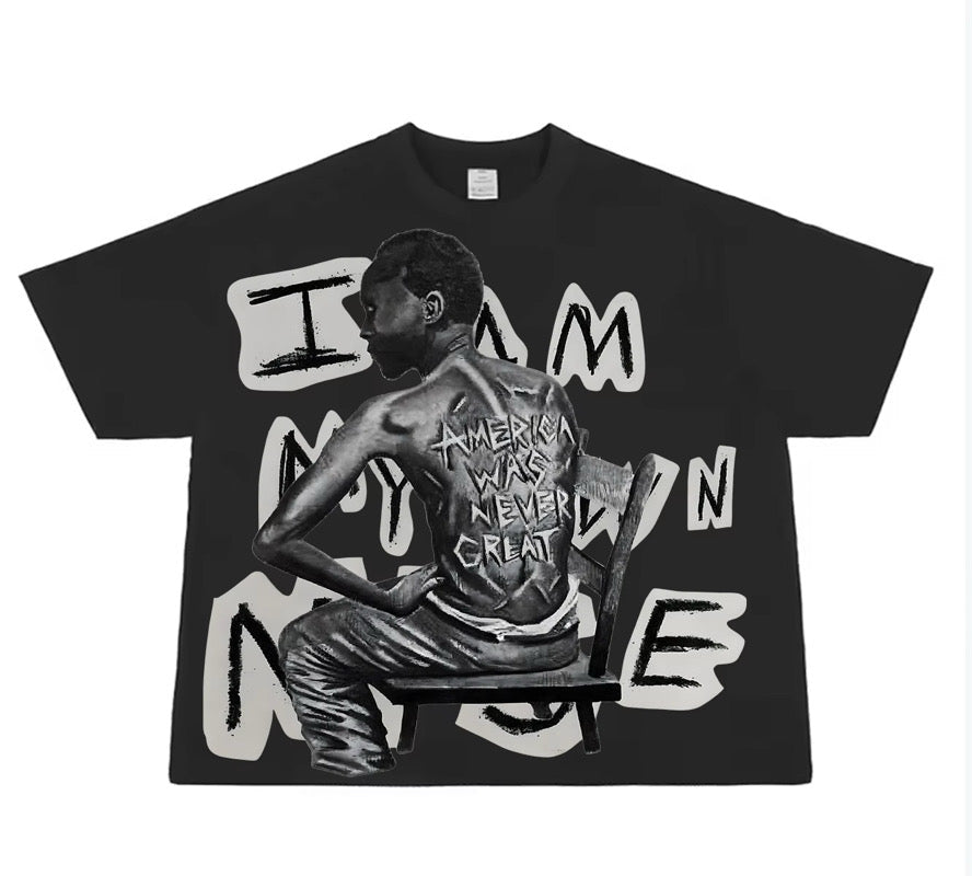 “I am my own muse” Revolution cropped Tee