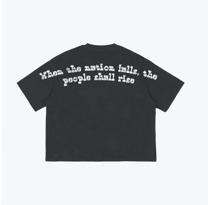 “I am my own muse” Revolution cropped Tee