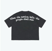 “I am my own muse” Revolution cropped Tee